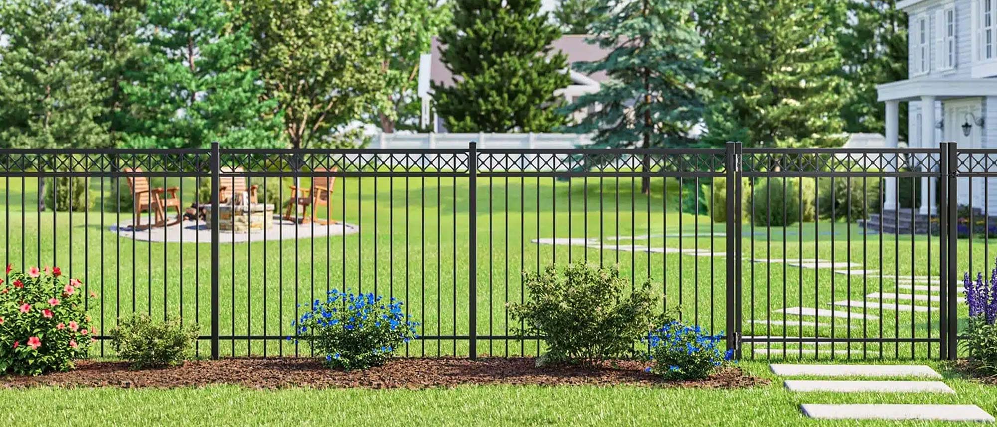 Aluminum Fences | Mr. Fence - Evansville Indiana