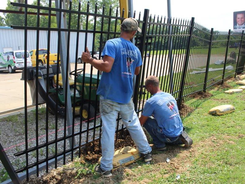 residential fencing with professional installation in Indiana