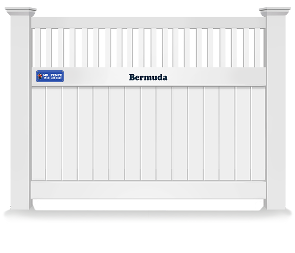 Bermuda - Vinyl Fence - #thisRegion#