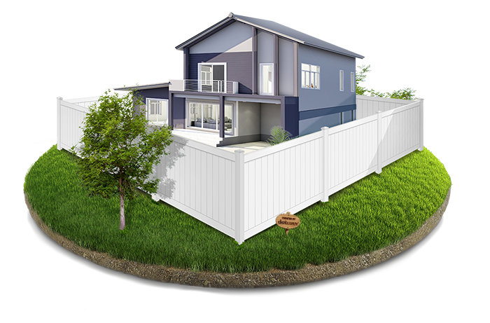 Vinyl fence styles offered in Evansville Indiana
