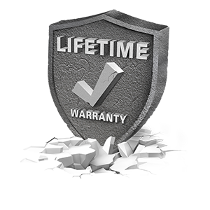 Lifetime warranty badge for Mr. Fence Instagate