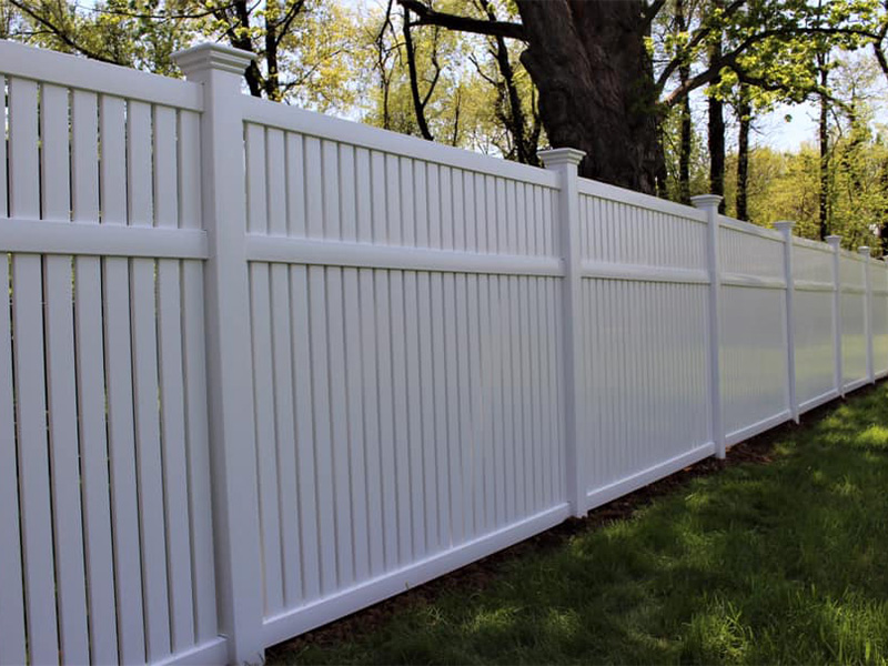 Decorative Fence Example in Grandview Indiana