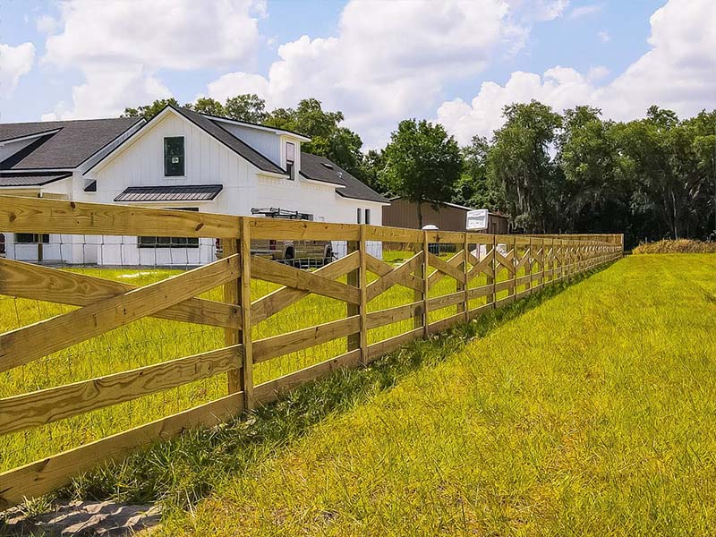 Town Indiana DIY Fence Installation