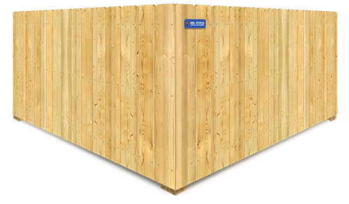 Wood fence styles that are popular in Ribeyre Island IN