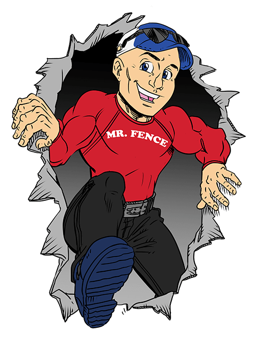 Mr. Fence teaching how to clean your fence