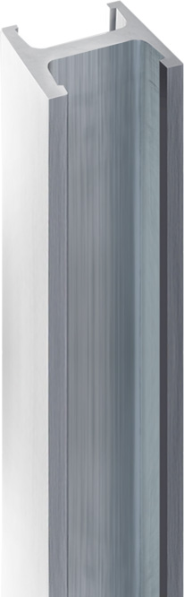 I-Post for aluminum fence